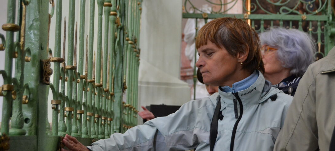 Příběh žďárského kláštera na dosah - prohlídka pro nevidomé, bazilika