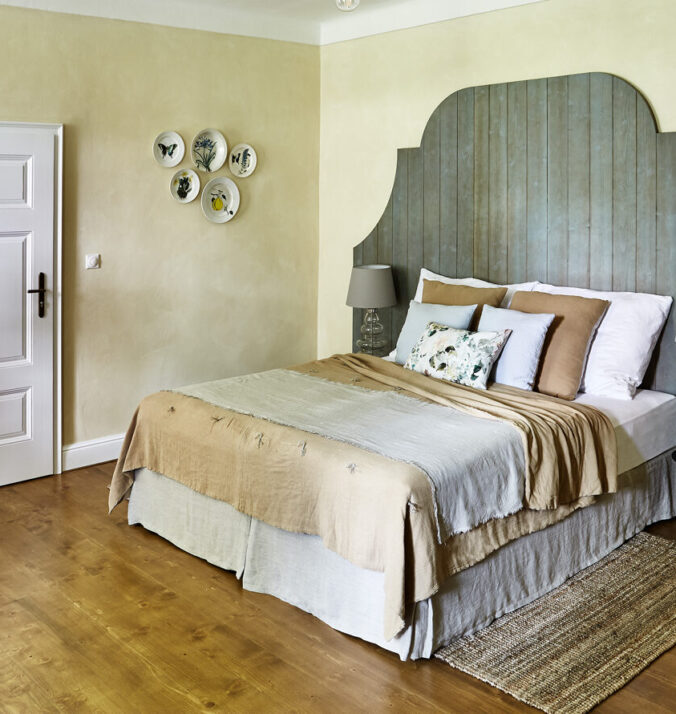 Zahradníkův domek, ložnice žlutého pokoje - Zámek Žďár