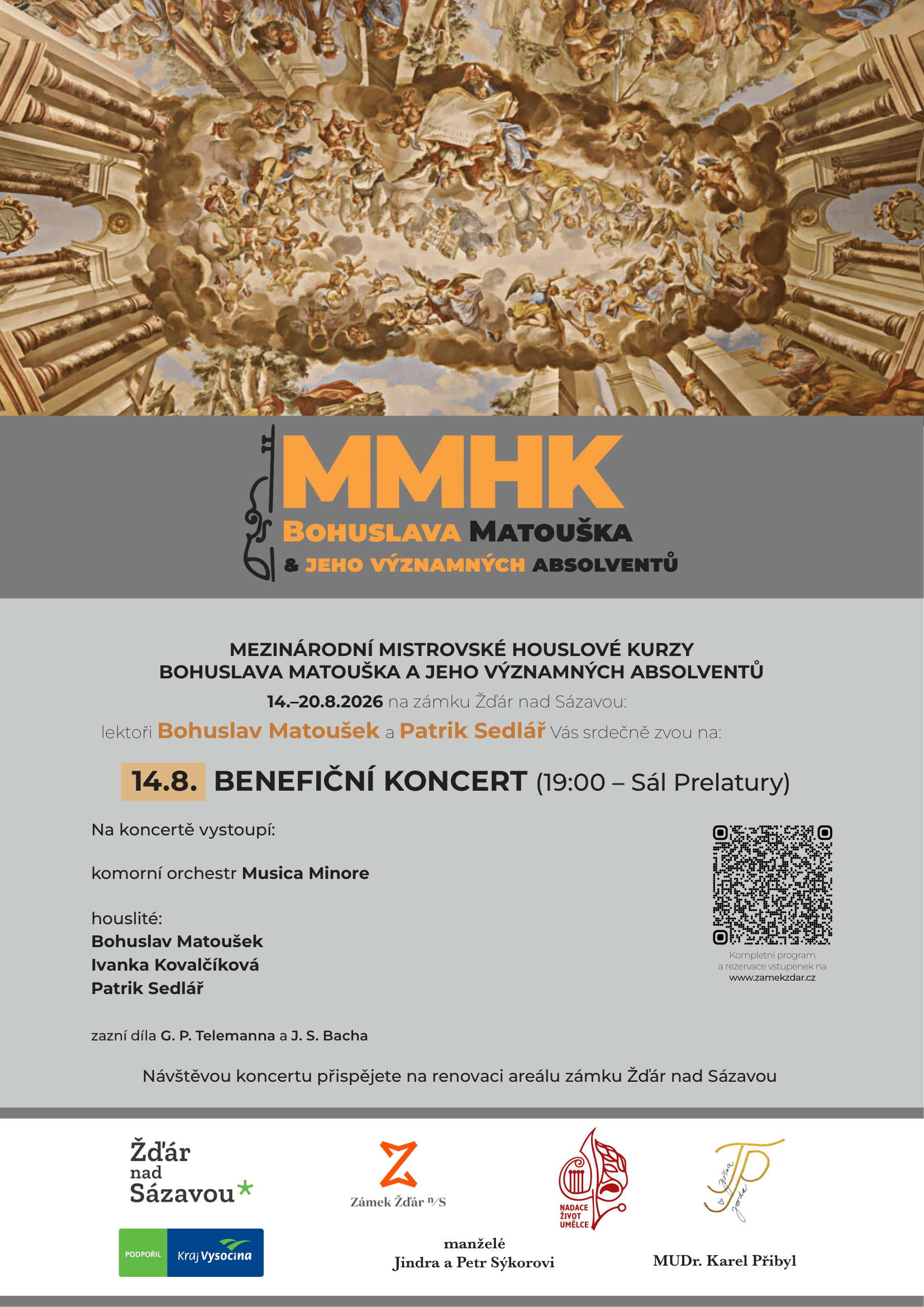Benefiční koncert plakát